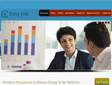 Tablet Screenshot of easyjob-online.com